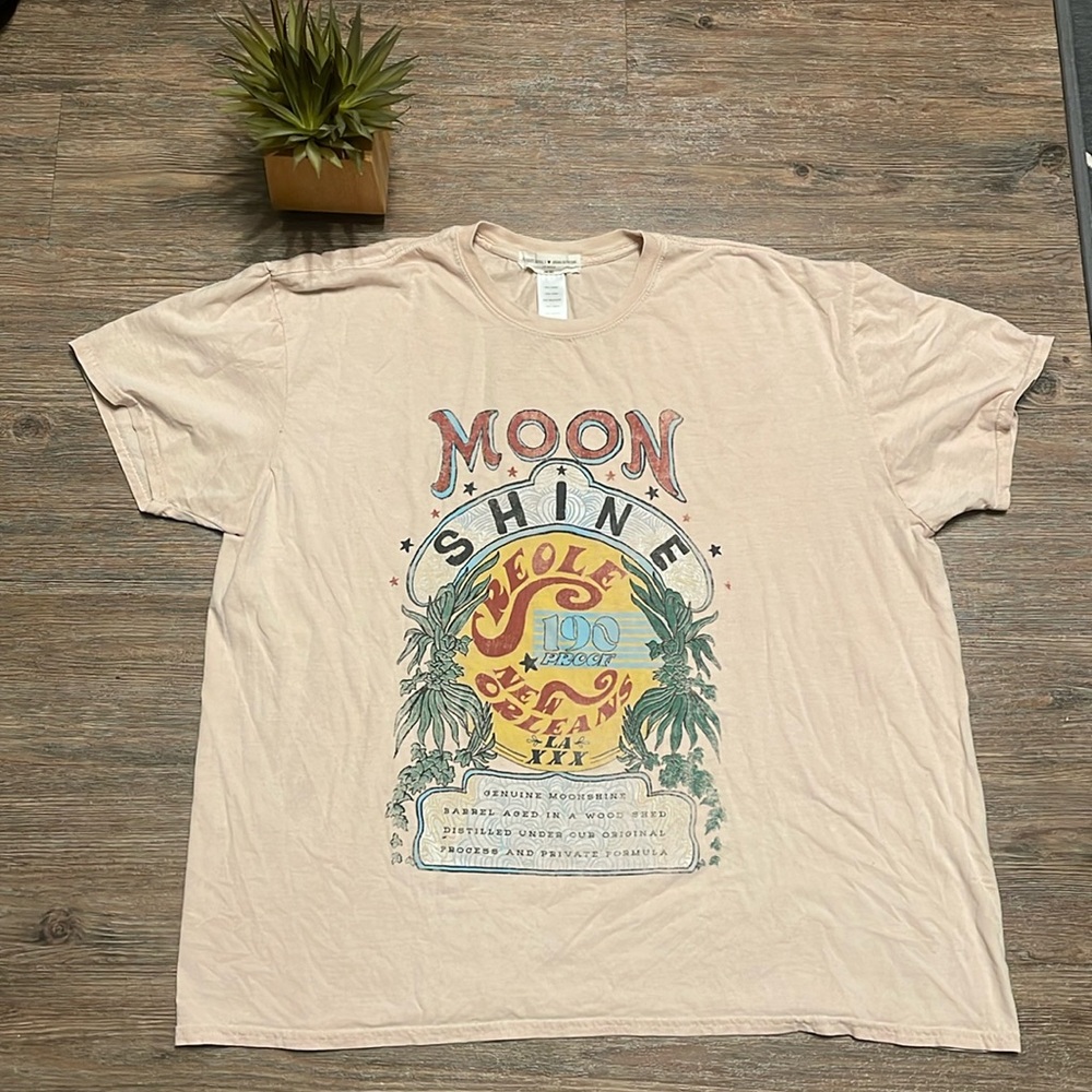 Urban outfitters moonshine graphic tee